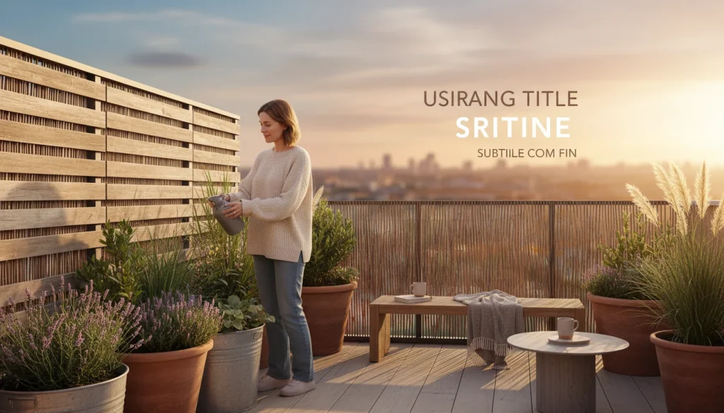 Balcon venté: protections et plantes qui résistent - Image de couverture