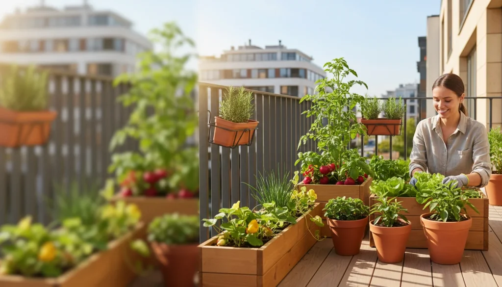Compagnonnage en bacs: alliances gagnantes au balcon - Image de couverture