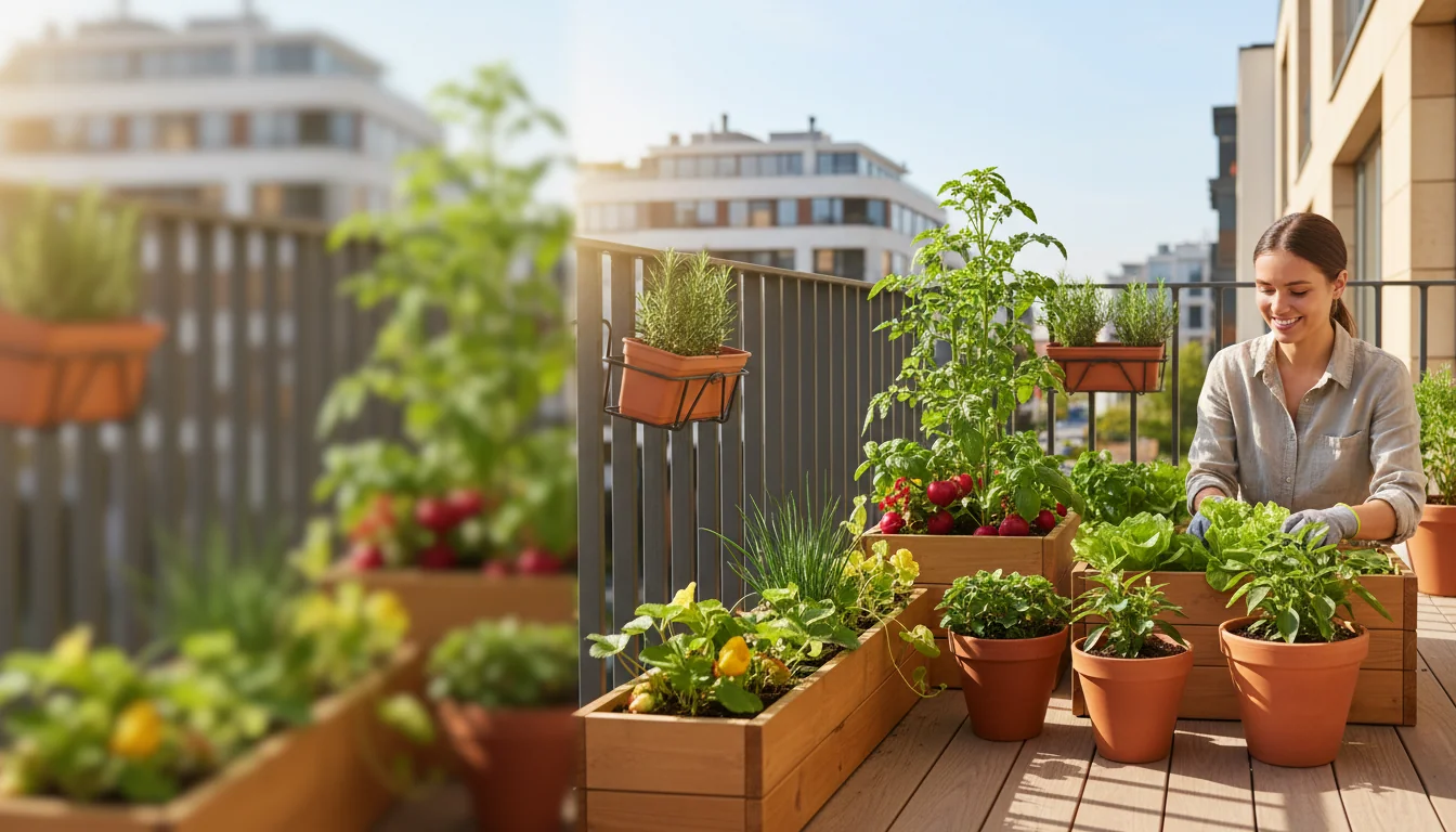 Compagnonnage en bacs: alliances gagnantes au balcon - Image de couverture