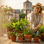 Vivaces comestibles en pot: récoltes faciles chaque année - Image de couverture